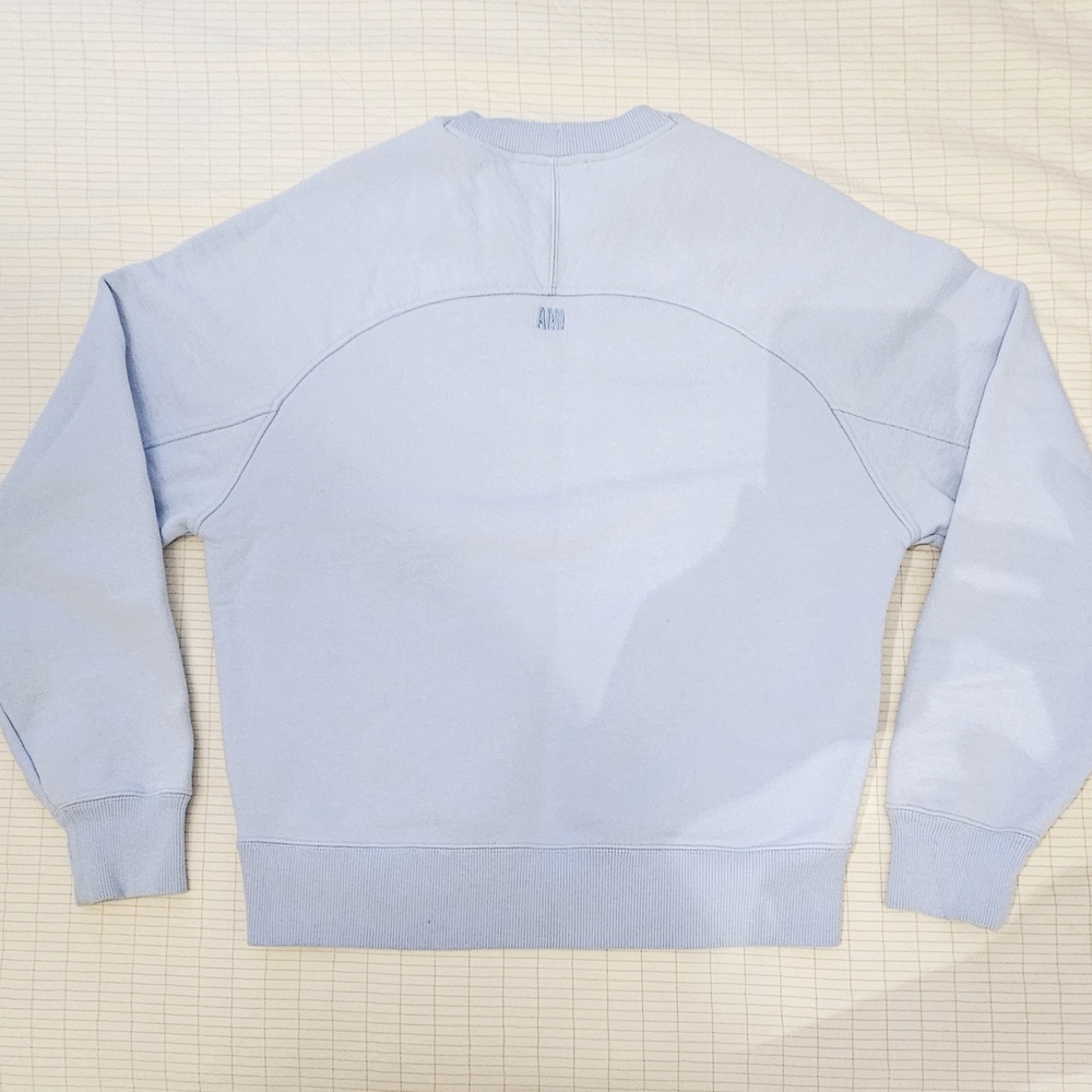Ami Men's Light Blue Sweater - Picture 2 of 5